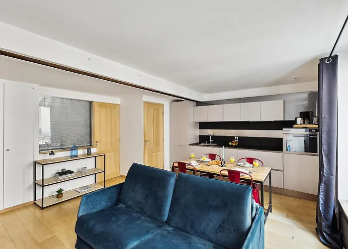 1Br Flat By Saint Germain & Odeon Paryż